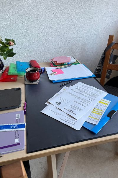 12 von 12 im Juni; Tisch am Morgen