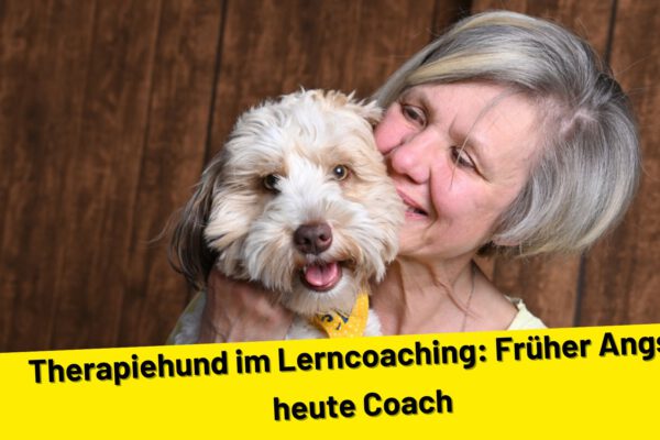 Therapiehund im Lerncoaching: Früher Angst, heute Coach