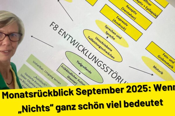 Monatsrückblick September 2025: Wenn „Nichts“ ganz schön viel bedeutet