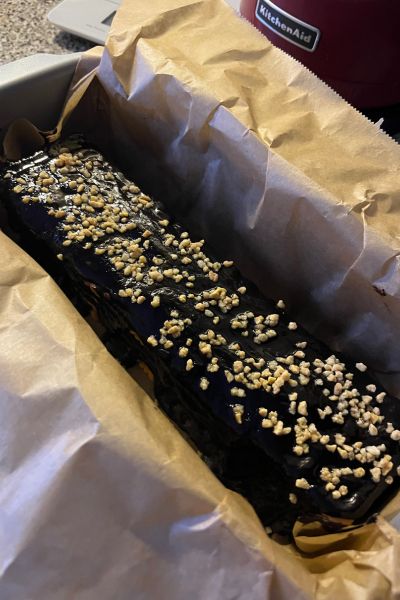 Meine To-Want-Liste 1. Quartal 2026; Igel oder kalter Hund in einer Kuchenform mit Mandelkrokant