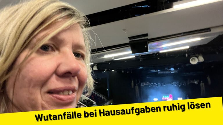 Wutanfälle bei Hausaufgaben ruhig lösen