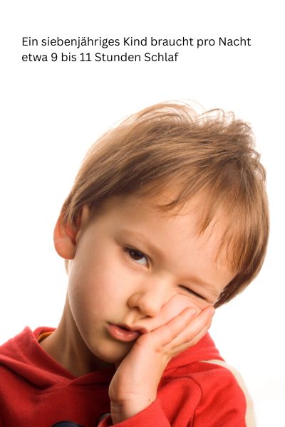 Konzentration bricht ab: Porträt eines müden Jungen