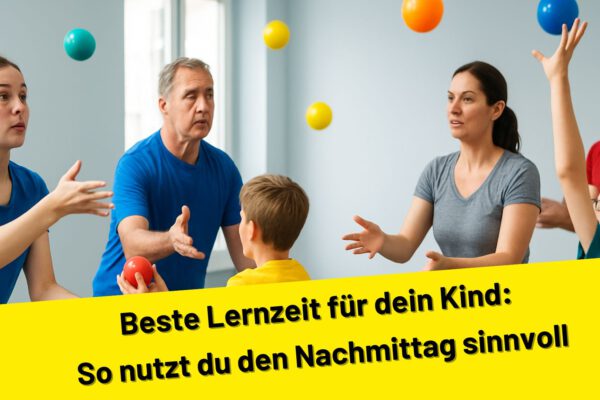 Beste Lernzeit für dein Kind: So nutzt du den Nachmittag sinnvoll