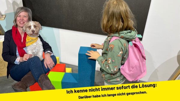 Ich kenne nicht immer sofort die Lösung: Darüber habe ich lange nicht gesprochen.